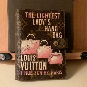AUTENTIC Louis Vuitton Agenda note book limited edition